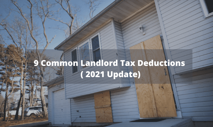 9 Common Landlord Tax Deductions ( 2021 Update)  banner