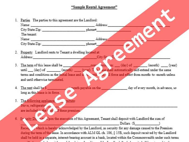 Lease Agreement banner