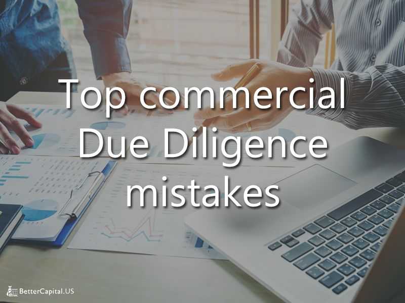 Top Commercial Due Diligence Mistakes banner