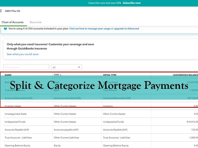 Split & Categorize Mortgage Payments banner