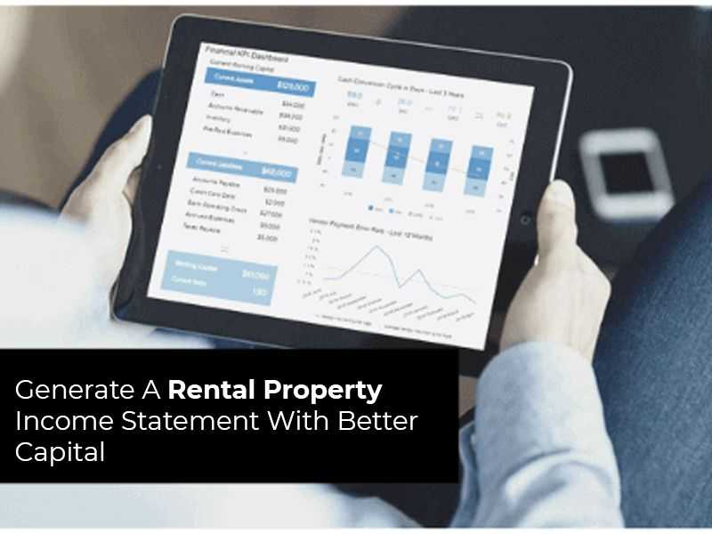 Generate A Rental Property Income Statement With Better Capital banner