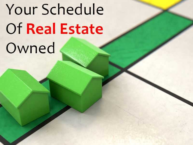 Your Schedule Of Real Estate Owned banner